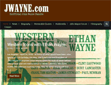 Tablet Screenshot of jwayne.com